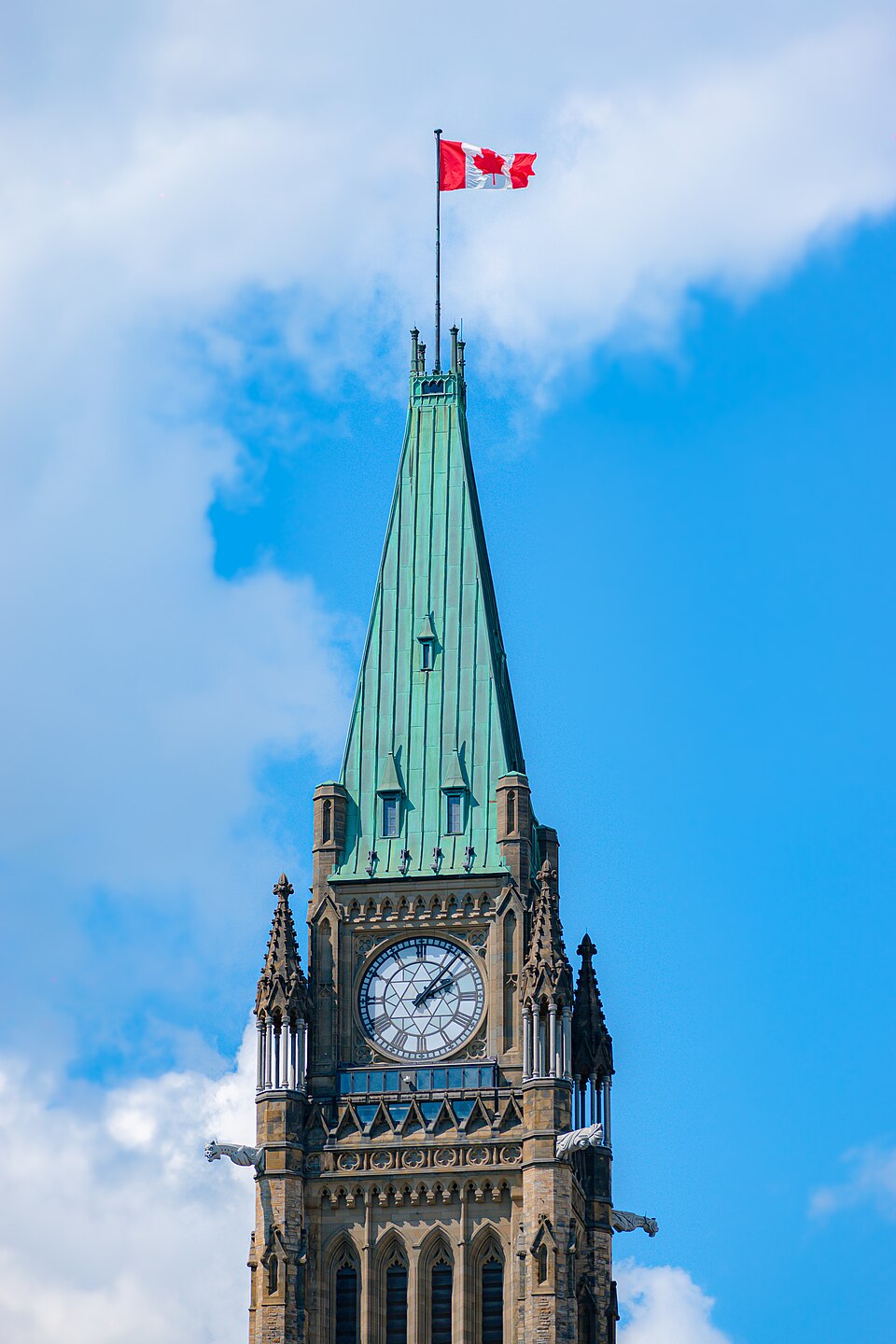 Peace Tower Canadian Parliament